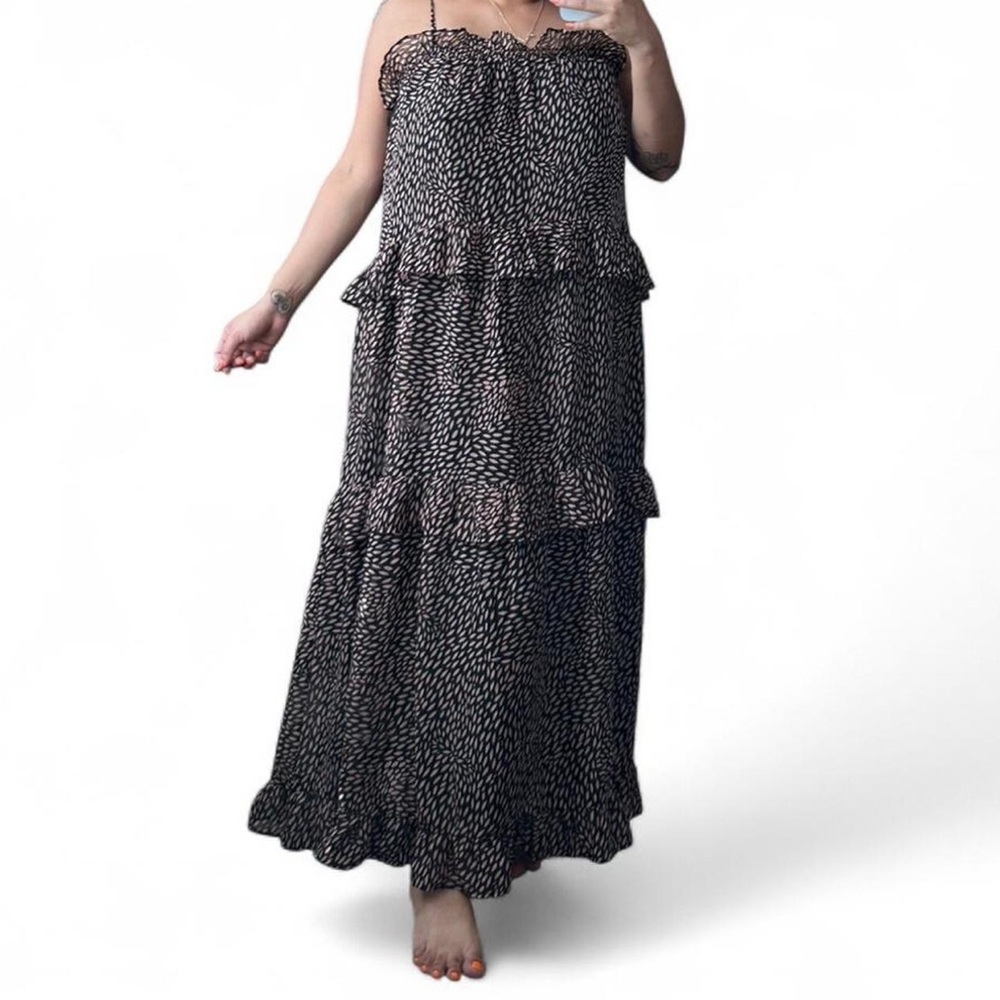 Baby doll maxi dress
